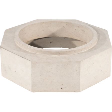 Raccord de buse à embout, section 30 × 30, Ø 160, 180 ou 200 mm